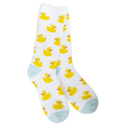 World's Softest Women's Cozy Fall Crew - Rubber Duckie