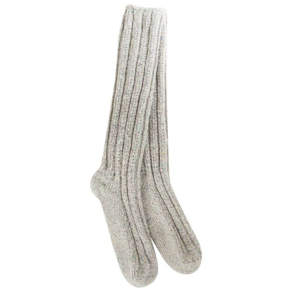 World's Softest Sweater Slouch Crew - Grey Confetti