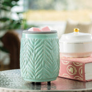 Candle Warmers Etc. Mint Leaf Flip Dish Wax Warmer