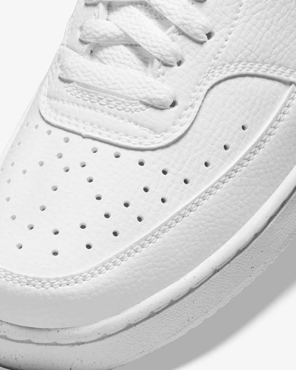 Nike Women's Court Vision Low Next Nature - White/White/White