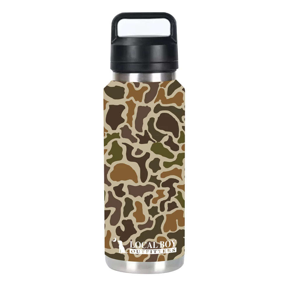 Local Boy 26 oz Water Bottle - Localflage Vintage