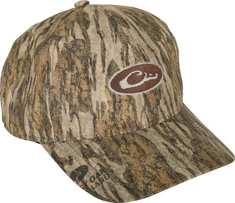 Drake Waterproof Camo Cap - Bottomland