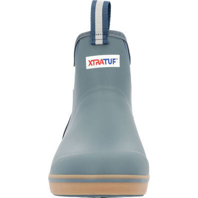 XTRATUF Men's 6 in Ankle Deck Boot - Stormy Blue