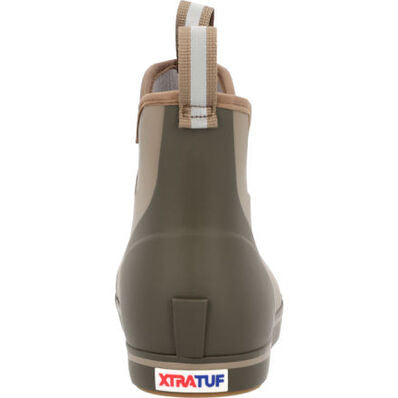 XTRATUF Men's 6 in Ankle Deck Boot - Earth Brown