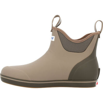 XTRATUF Men's 6 in Ankle Deck Boot - Earth Brown