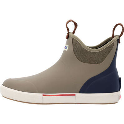 XTRATUF Men's Vintage 6 inch Ankle Deck Boot - Vintage Olive