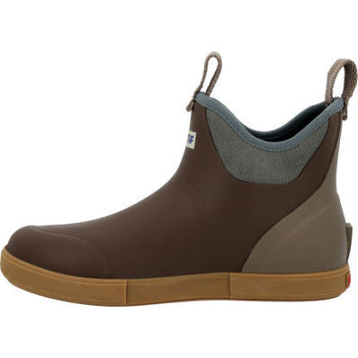 XTRATUF Men's Vintage 6" Ankle Deck Boot - Brown