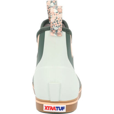 XTRATUF Women's 6 inch Ankle Deck Boot - Garden Green