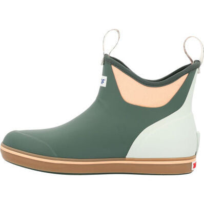 XTRATUF Women's 6 inch Ankle Deck Boot - Garden Green