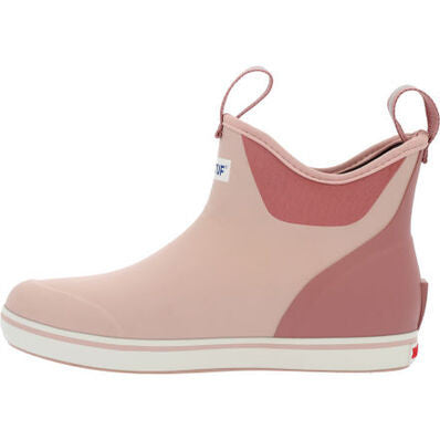 XTRATUF Women's 6 in Ankle Deck Boot - Blush Pink