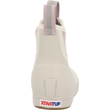 XTRATUF Women's 6 Inch Ankle Deck Boot - Ivory