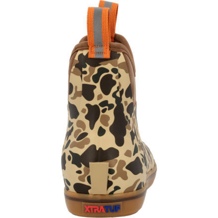 XTRATUF Women's 6 inch Ankle Deck Boot - Duck Camo