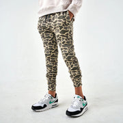 Burlebo Youth Boys Fleece Jogger - Classic Deer Camo