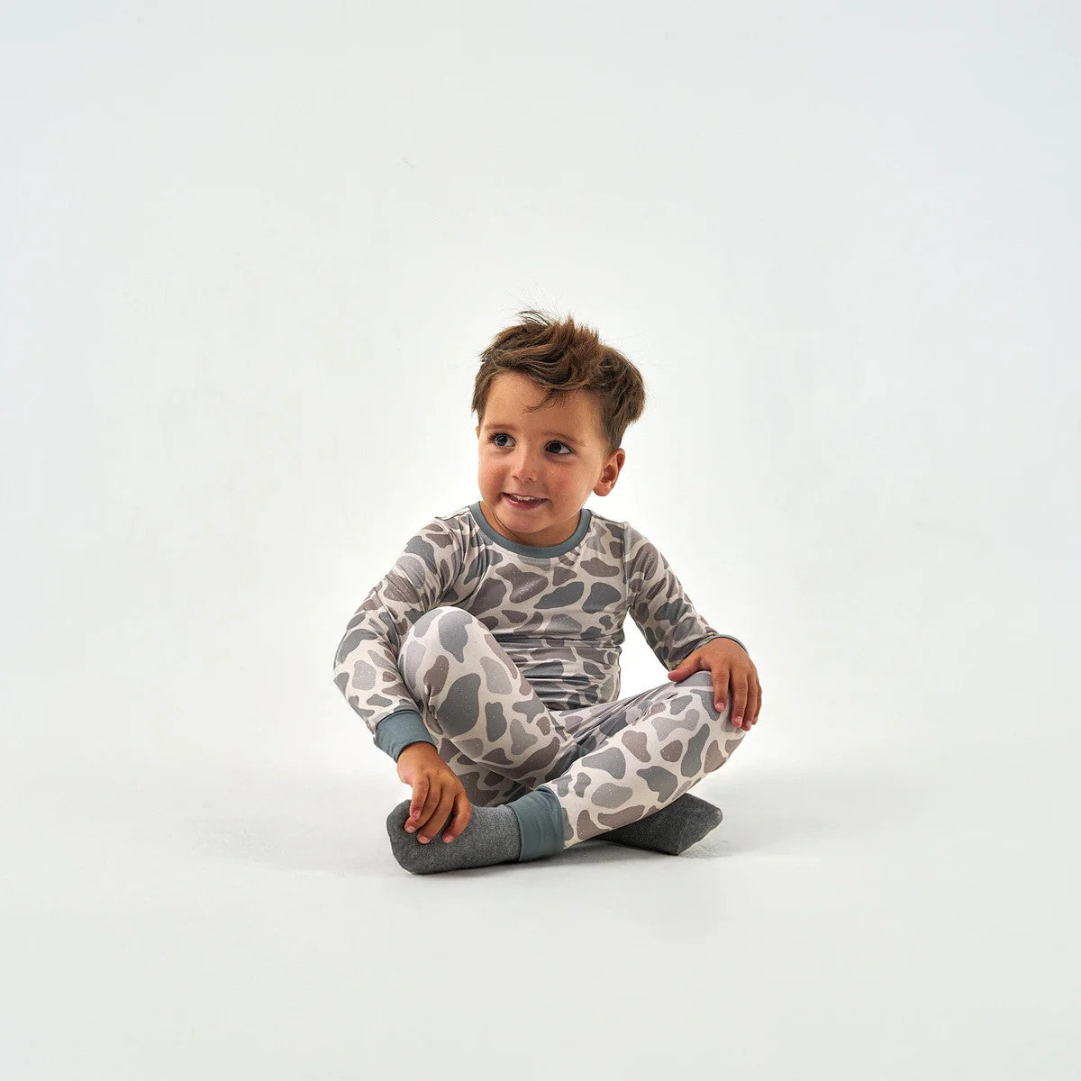 Burlebo Youth Pajama Set - Classic Deer Camo