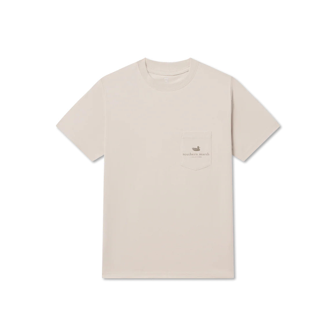 Southern Marsh Youth Boys Originals - Camo - Bass Tee - Ash Grey