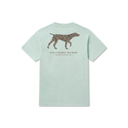 Southern Marsh Youth Boys Originals - Camo - Pointer Tee - Washed Honeydew