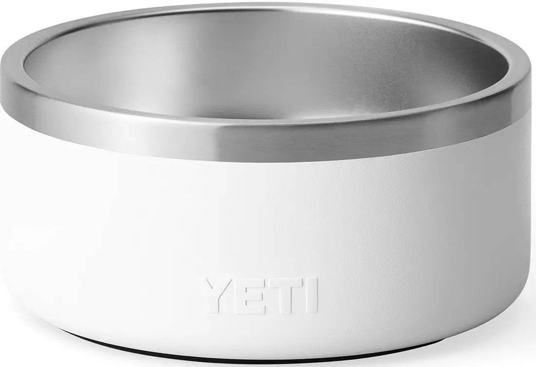 Yeti Boomer 4 Dog Bowl - White