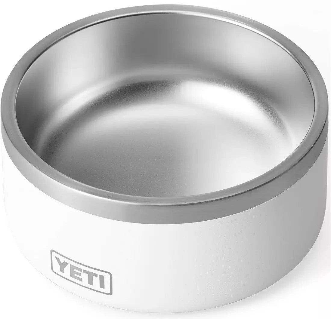 Yeti Boomer 4 Dog Bowl - White