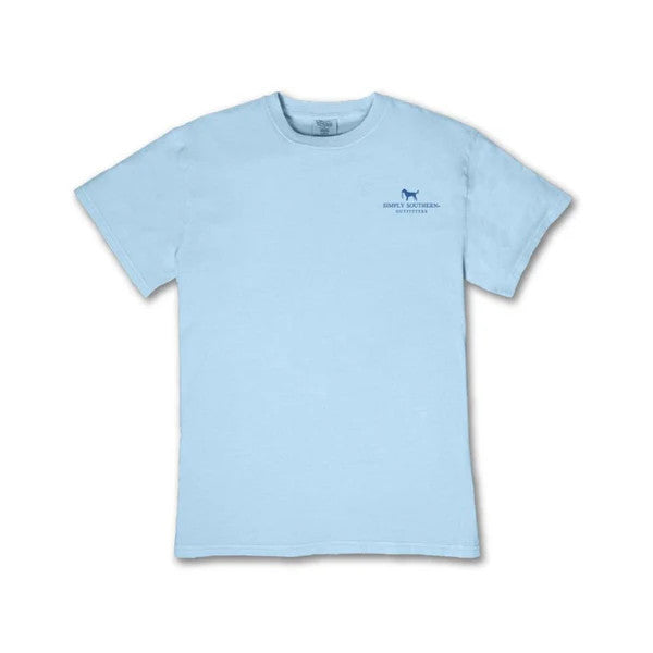 Simply Southern Youth Boys Maverick Tee - Glacier