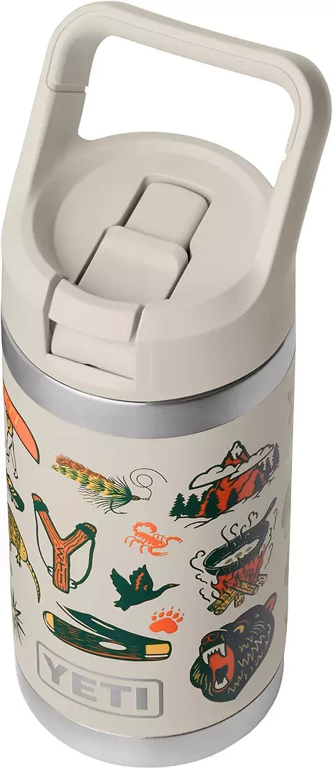 Yeti Rambler Jr. 12oz Water Bottle - Cape Taupe Summer Camp
