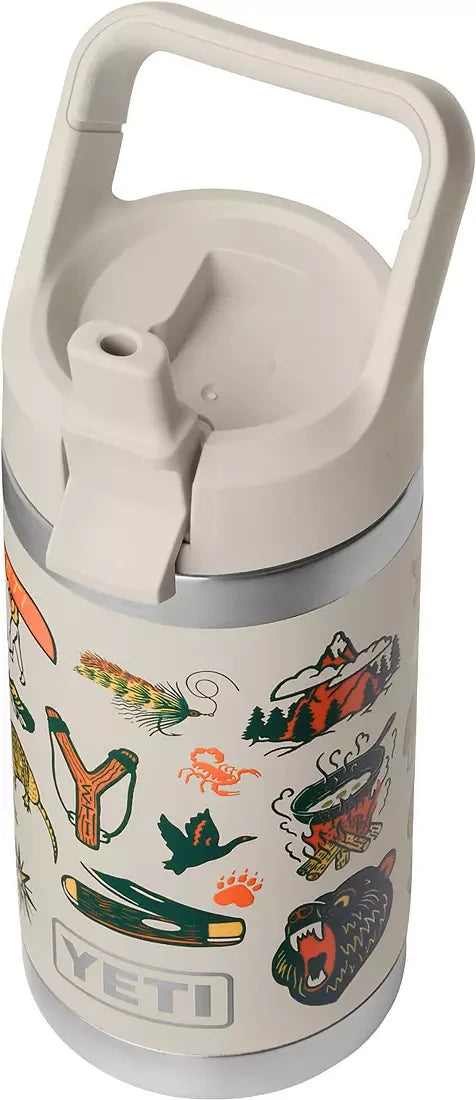 Yeti Rambler Jr. 12oz Water Bottle - Cape Taupe Summer Camp
