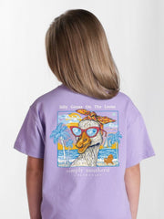 Simply Southern Youth Silly Goose Tee - Grape