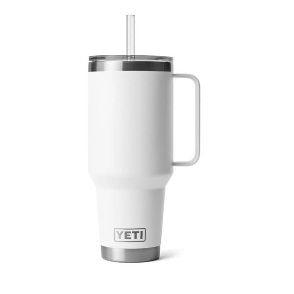 Yeti Rambler 42 oz Straw Mug - White