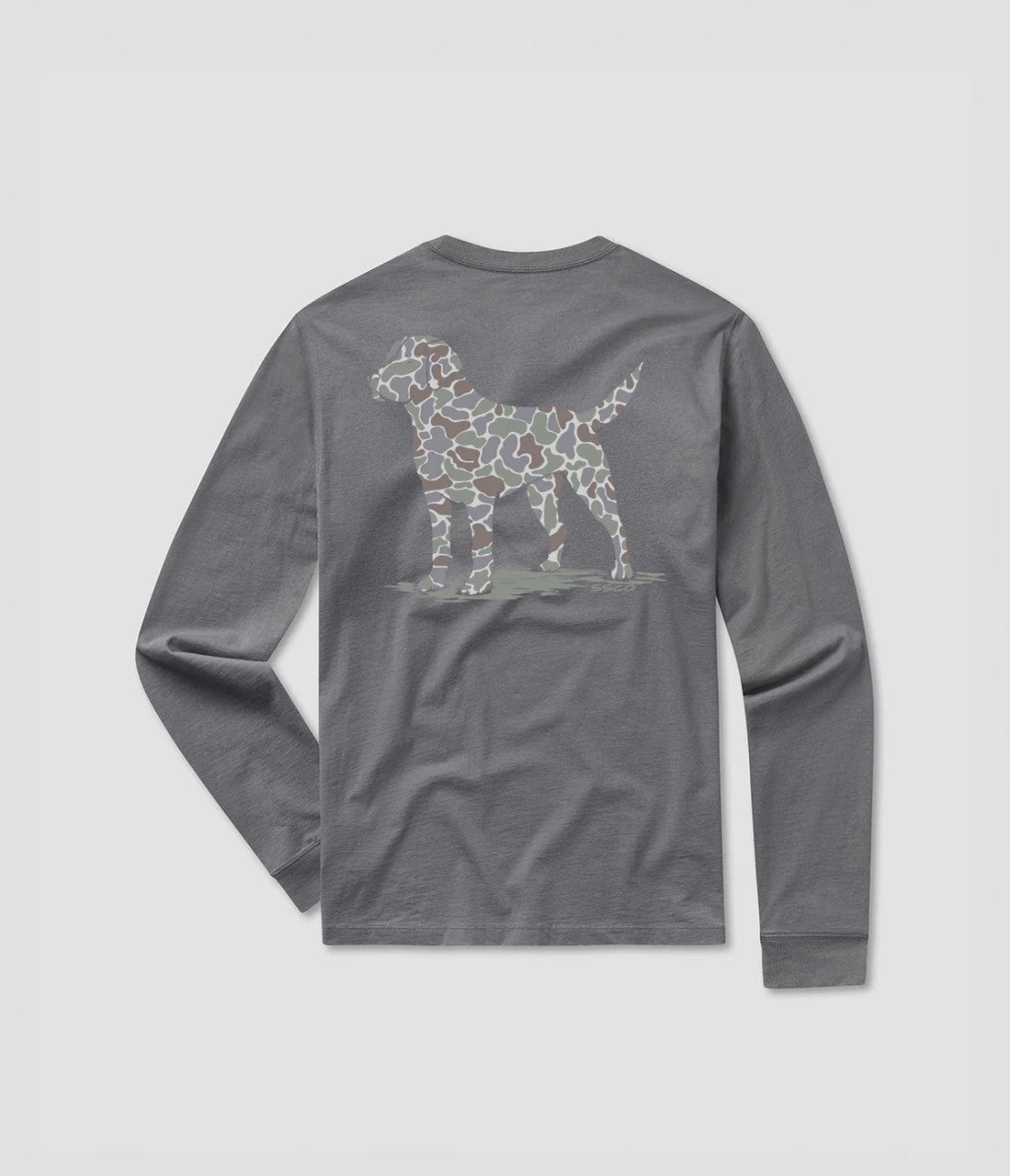 Southern Shirt Youth Boys Long Sleeve Camo Companion Tee