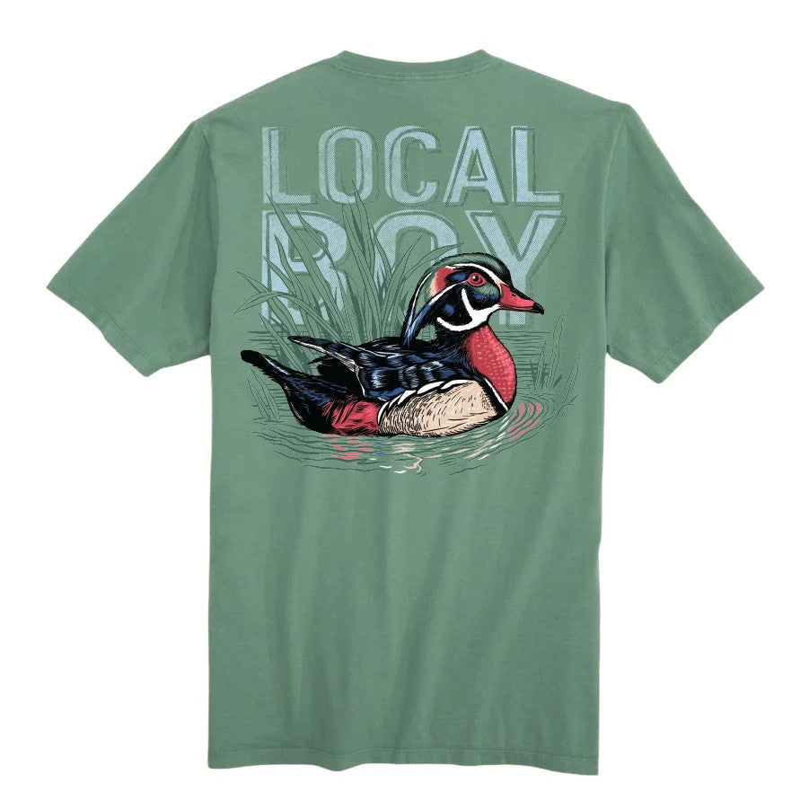Local Boy Toddler Wood Duck Tee