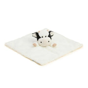 Warmies Black and White Cow Lovies Blanket
