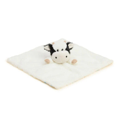 Warmies Black and White Cow Lovies Blanket