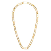 Canvas Connor Chunky Link Necklace - Shiny Gold