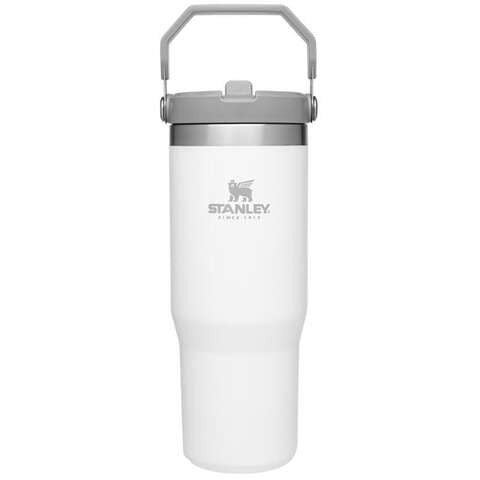 Stanley The IceFlow 30 oz Polar BPA Free Double-wall vacuum insulation Insulated Straw Tumbler
