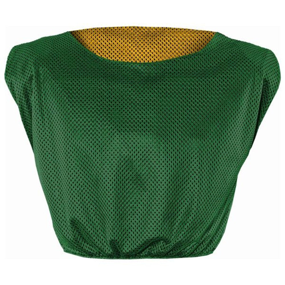 Champo Reversible Scrimmage Vest - Forest Green/Gold