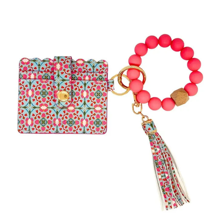 Laura Park Gasparilla Keychain Wristlet Wallet