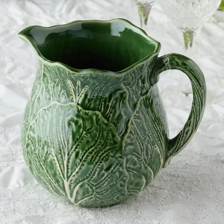 Le Jardin Cabbage 3-D Pitcher