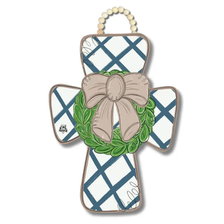 DK Designs Dk Wreath Cross