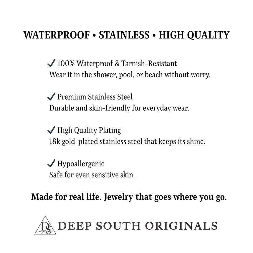 Deep South Originals Honeymark Necklace - Stainless Steel
