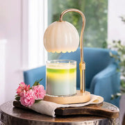 Candle Warmers Etc. Milk Glass Candle Warmer Lamp