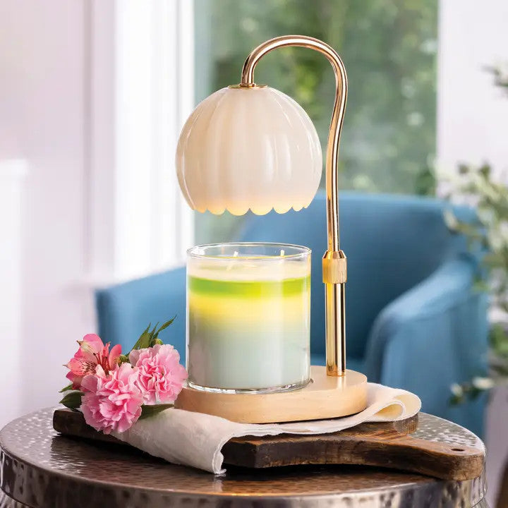 Candle Warmers Etc. Milk Glass Candle Warmer Lamp