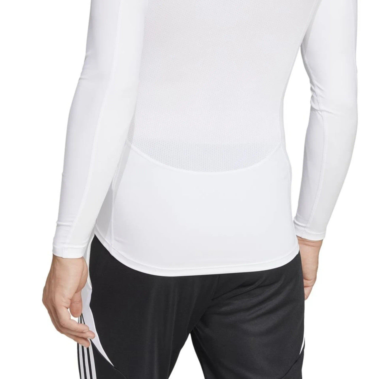 Adidas Men's Long Sleeve Compression Performance Shirt - White
