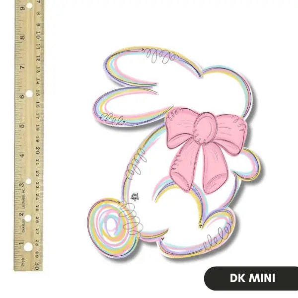 DK Designs White Bunny Mini