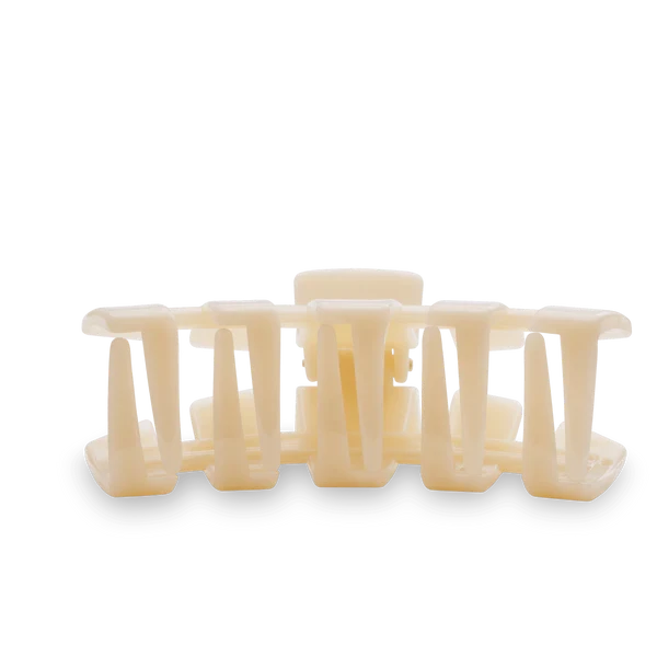 Teleties Classic Almond Beige Medium Claw Clip