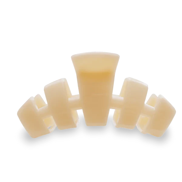 Teleties Classic Almond Beige Medium Claw Clip