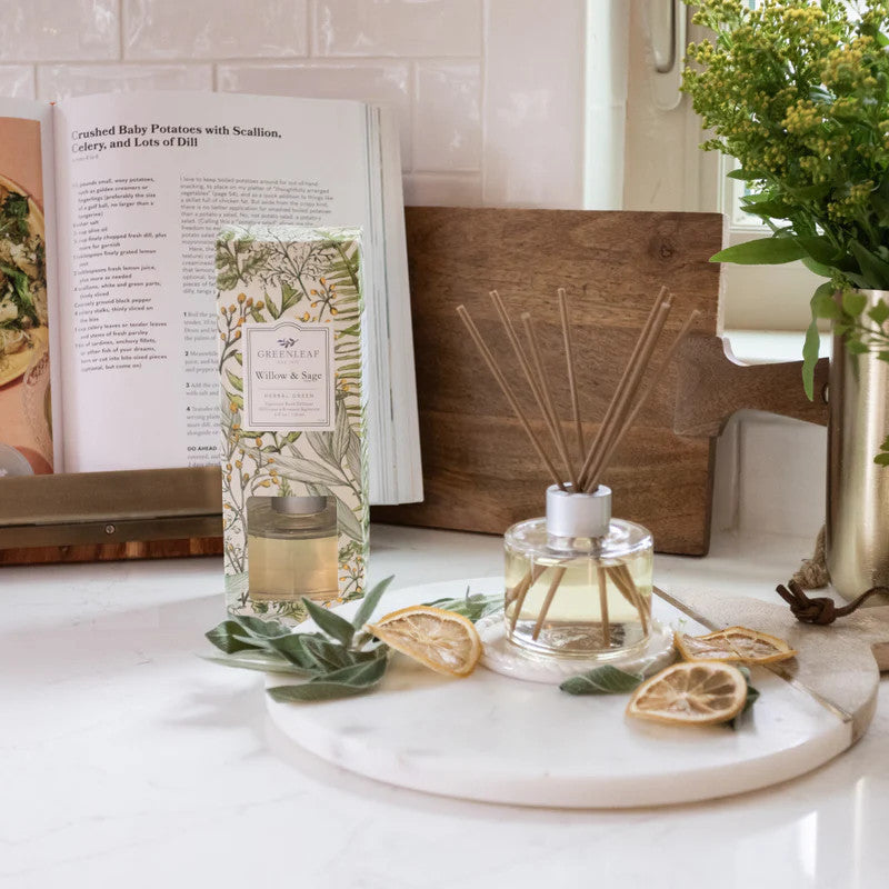 Greenleaf Willow & Sage Reed Diffuser