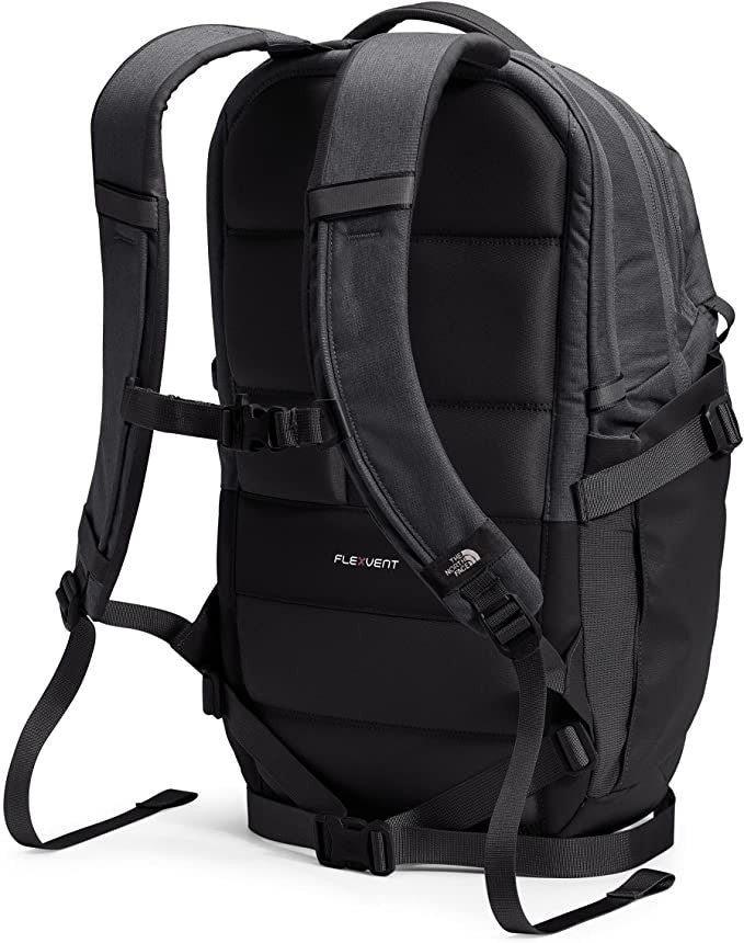 The North Face Recon Backpack-Asphalt Grey Light Heather/TNF Black