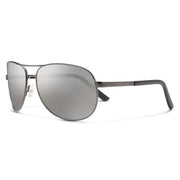 Suncloud Aviator Polarized Sunglasses – Gunmetal/Polarized Silver Mirror Lens