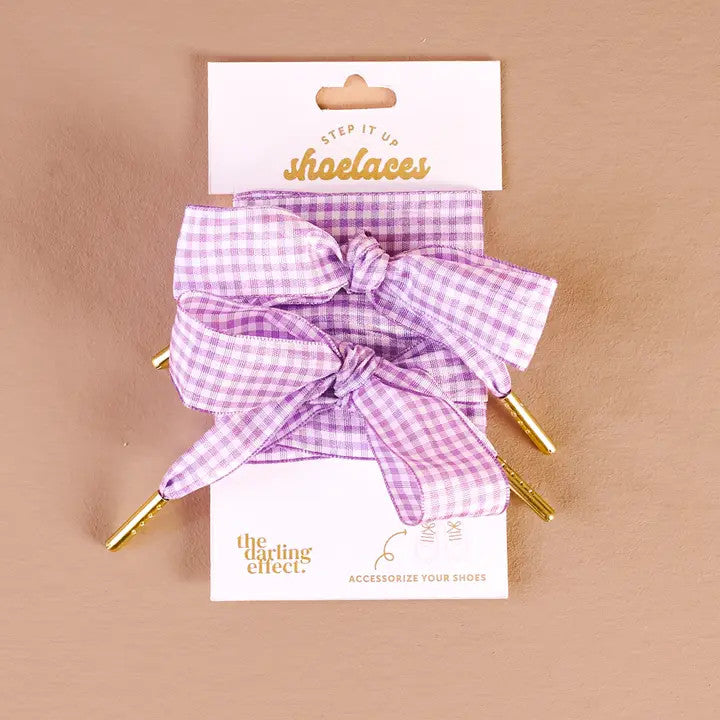 The Darling Effect Step It Up Shoelaces - Purple