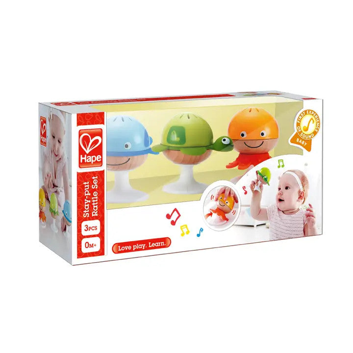 Hape Toys Sea Animal Rattle Set