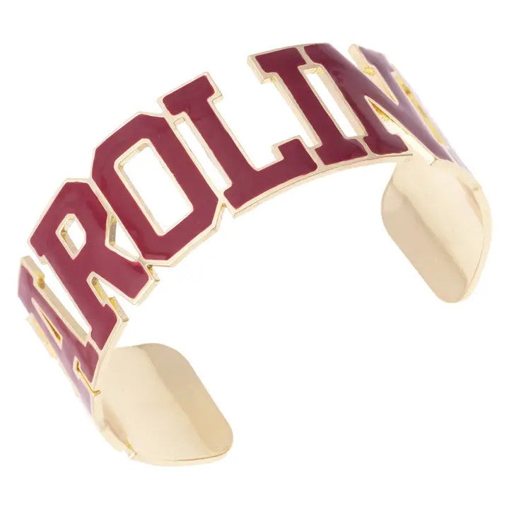 Canvas South Carolina Gamecocks Varsity Outline Cuff